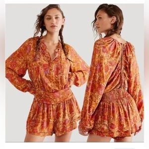 Free People Dance 'Til Dawn Romper